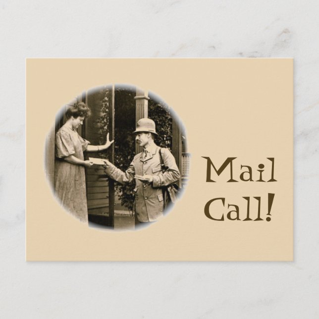 1908 Post Postkarte (Vorderseite)