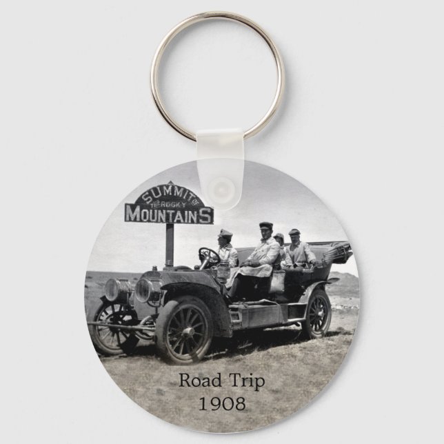 1908 Road Trip Key Chain Schlüsselanhänger (Vorderseite)