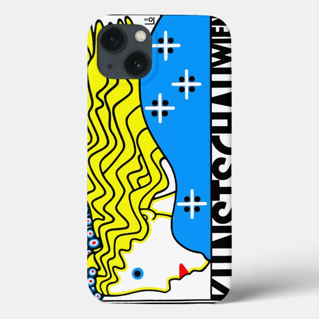 1908 Wiener Jugendstil-Messe Maiden Case-Mate iPhone Hülle (Rückseite)