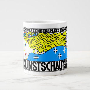 1908 Wiener Jugendstil-Messe Maiden Jumbo-Tasse