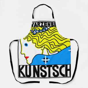 1908 Wiener Jugendstil-Messe Maiden Schürze