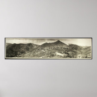 1909 Panoramablick, Jerome, AZ Yard Long Foto Poster