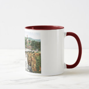 1909, Passaic Falls, Paterson New Jersey Vintag Tasse