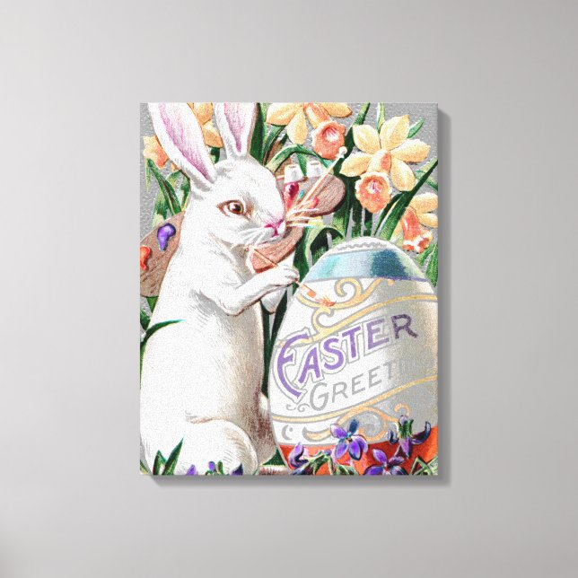 1909 "PICTURE POSTCARD" RABBIT SERIES LEINWAND WRA (Vorderseite)