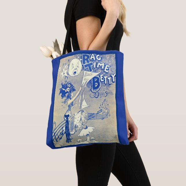 1909 Ragtime Betty Notenkunstdruck (Von Nahem)