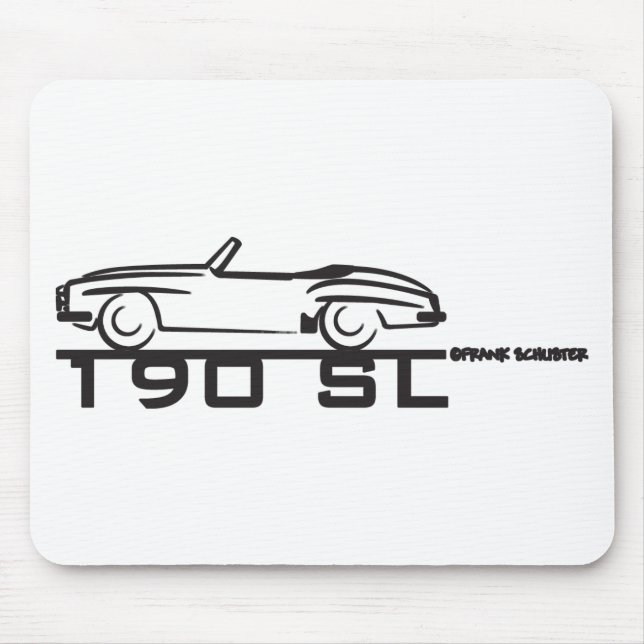 190SL_BLK MOUSEPAD (Vorne)