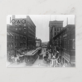 1910 Aussicht auf Downtown Des Moines Postcard Postkarte