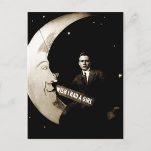 1910 Der Wunsch des jungen Mannes Postkarte