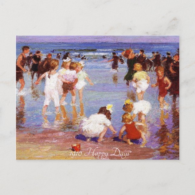 1910 Happy Days-EH Potthast Postkarte (Vorderseite)