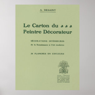 1910 Le Carton Du Peintre Titelseite Poster