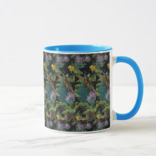 1910 Vintage Tapete Der Zedernbaum Tasse