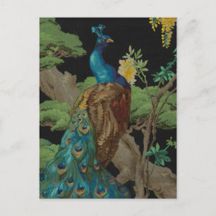 1910 Vintages Tapete Zedernbaum Postkarte