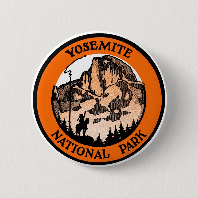 1910 Yosemite-Nationalpark Button (Vorderseite)