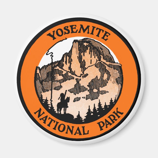 1910 Yosemite-Nationalpark Magnet (Vorne)