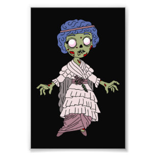 1910 Zombie Gibson Girl Fotodruck