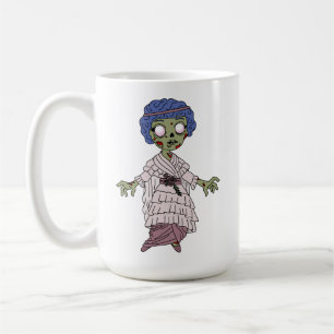 1910 Zombie Gibson Girl Kaffeetasse