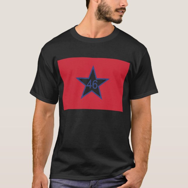 (1911) T - Shirt Oklahomas Flag (Vorderseite)