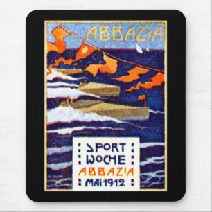 1912 Abbazia-Schnellbootrennen Mousepad