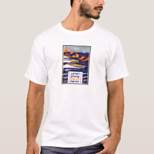 1912 Abbazia Speed Boat Races T-Shirt