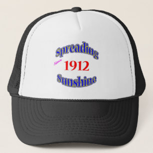 1912 ausgebreiteter Sonnenschein Truckerkappe