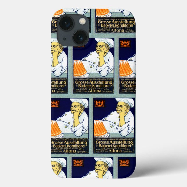 1912 Bäckerei + Süßwarenausstellung Case-Mate iPhone Hülle (Rückseite)