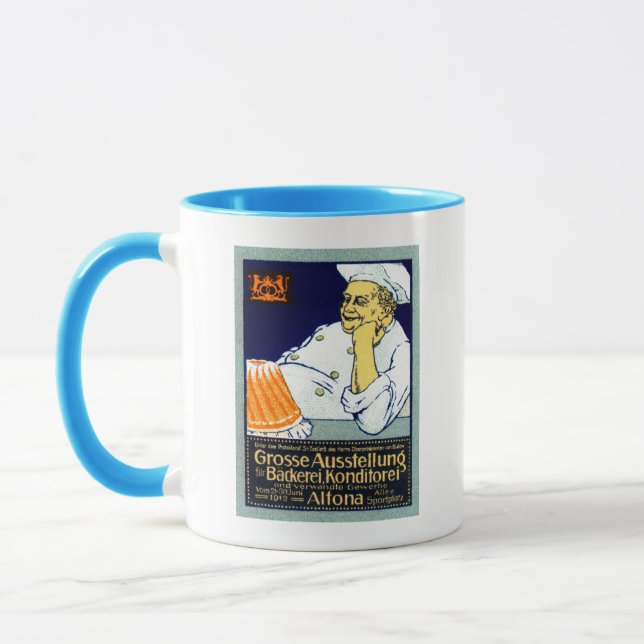1912 Bäckerei + Süßwarenausstellung Tasse (Links)