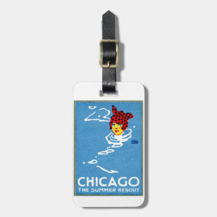 1912 Chicago, Die Sommerferienregion Gepäckanhänger