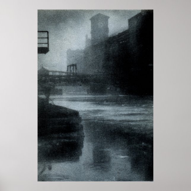 1912 Chicago River Poster (Vorne)