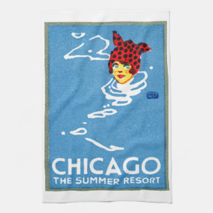1912 Chicago, The Summer Resort Küchentuch