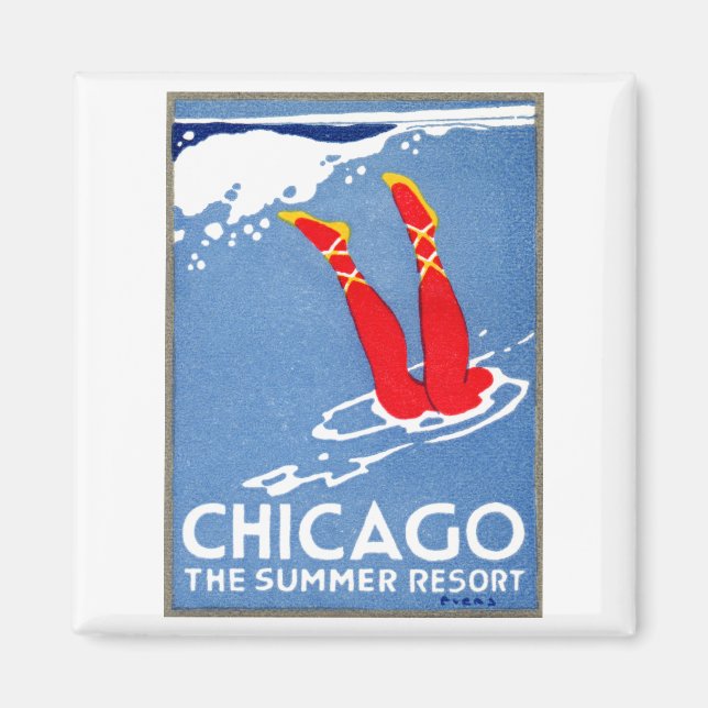 1912 Chicago, The Summer Resort Magnet (Vorne)