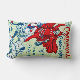 1912 Französischer Karnaval Lendenkissen