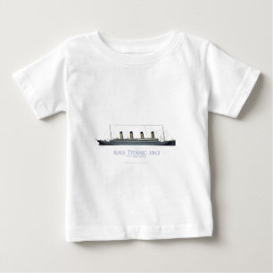 1912 titanisches 1 baby t-shirt