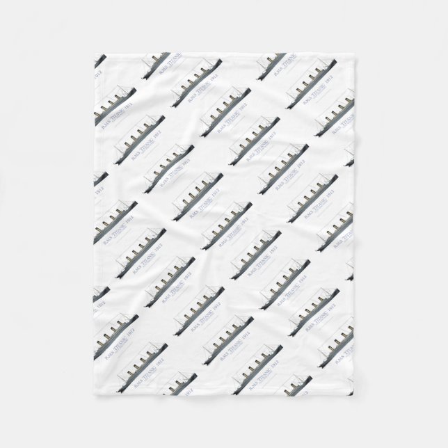 1912 titanisches 1 fleecedecke (Vorderseite)