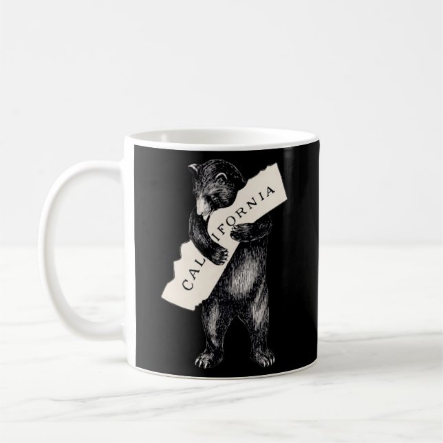 1913 Cali Bear Kalifornien Kaffeetasse (Links)