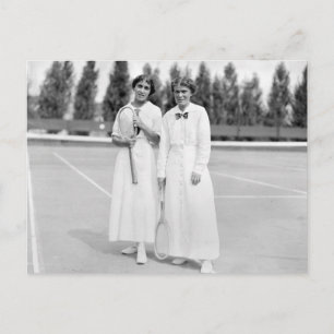 1913 Damen-Tennismeister Postkarte