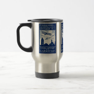 1913 Darmstadt Air Show Reisebecher
