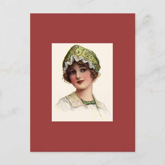 1913 Hat #1 Postkarte (Vorderseite)
