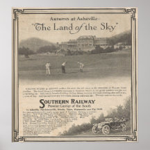 1913 Herbst in Asheville NC Tourismus und