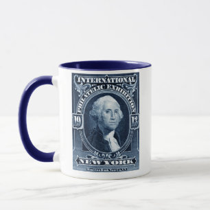 1913 New Yorker Philatelic-Ausstellung Tasse