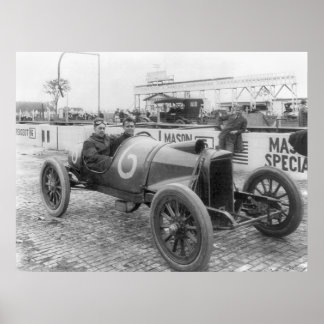 1913 Rennwagen Poster