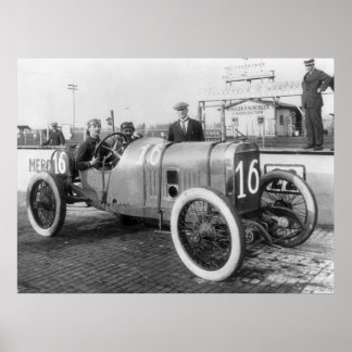 1913 Rennwagen Poster
