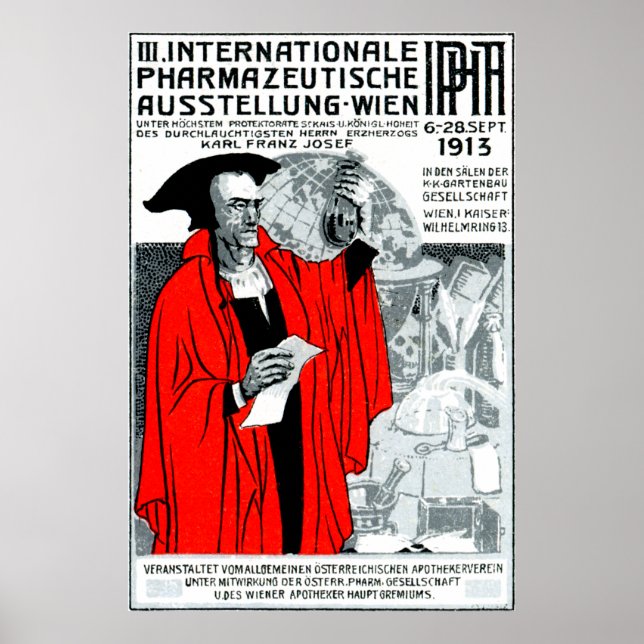 1913 Vienna Pharmacy Poster (Vorne)