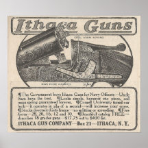 1913 Werbung für Ithaca-Waffen