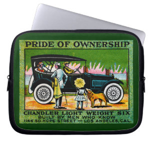 1914 Chandler Automobile Poster Laptopschutzhülle