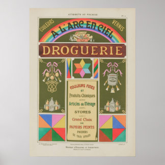 1914 Charayron Pochoir Kunst Ornament Pl03 Poster
