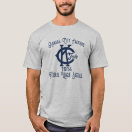 1914 Kansas City Packers Baseball Bundesstaatlich  T-Shirt