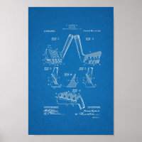 1914 Vintager Golf Club Patent Blueprint Art Print