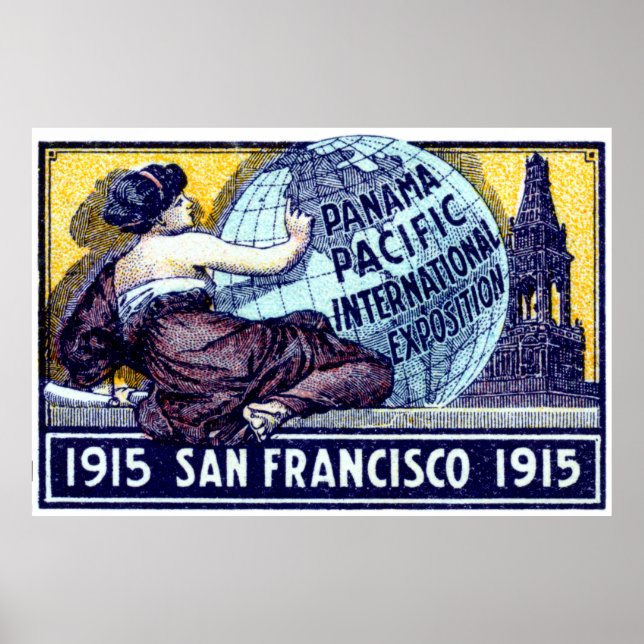 1915 Ausstellung in San Francisco Poster (Vorne)