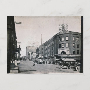 1915 Oklahoma City, Innenstadtansicht, Vintage Postkarte