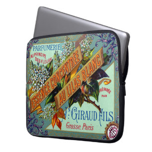 1915 Parfüm des weißen Lilac Laptopschutzhülle
